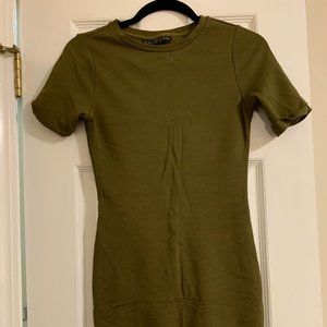 Stretchy Body Con Dress By Topshop. Worn Once.